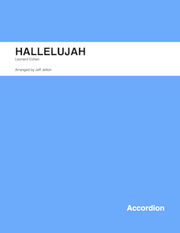 Hallelujah Cover Page